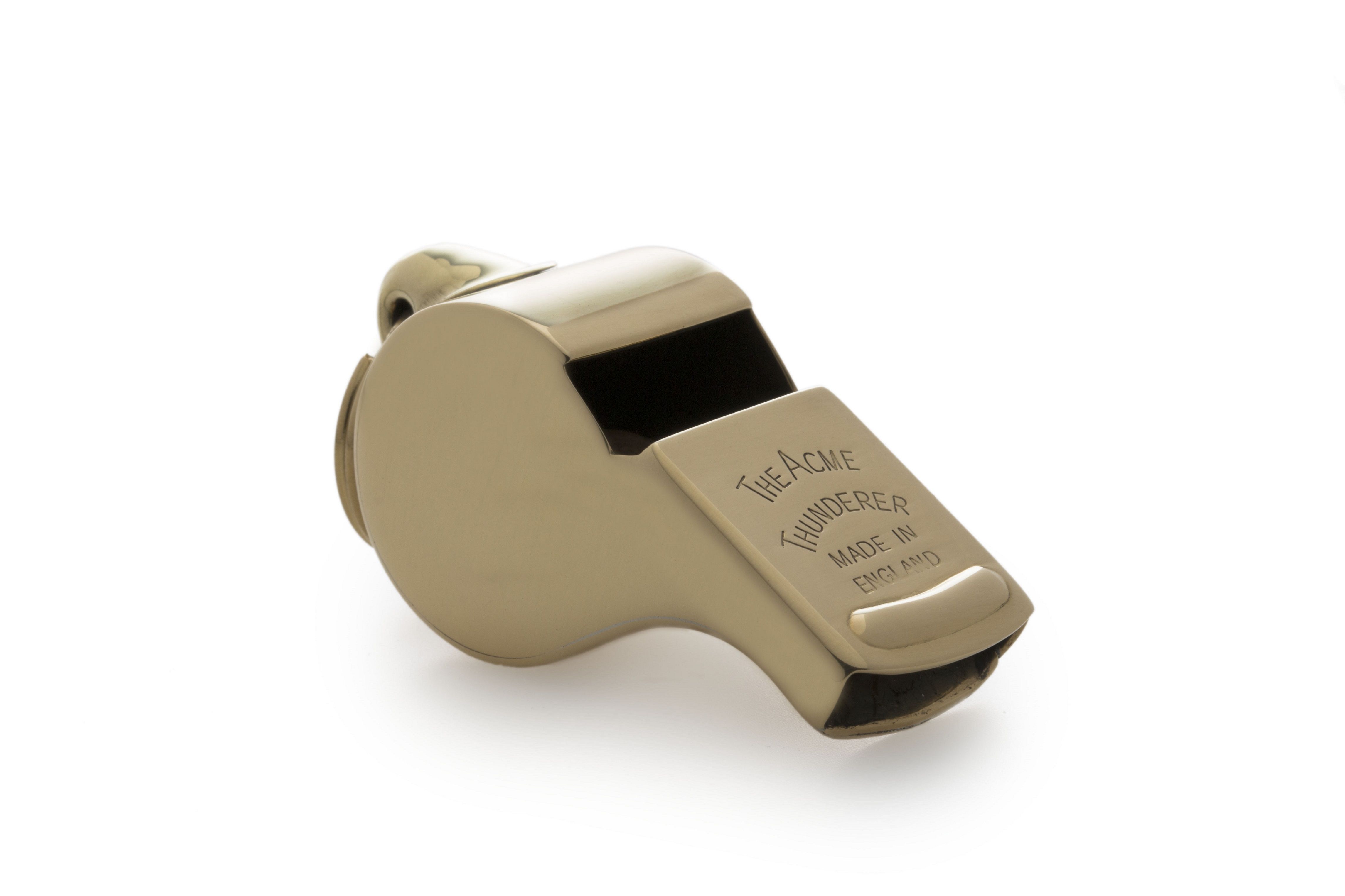 Extra Large Acme Thunderer Brass Whistle (58)